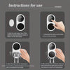 Automatic Rotating Wall Mounted Toothbrush Cleaner