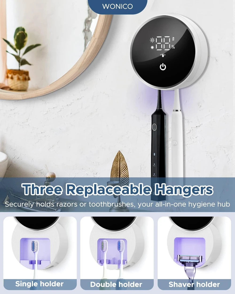 Wonico Smart Toothbrush Sanitizer
