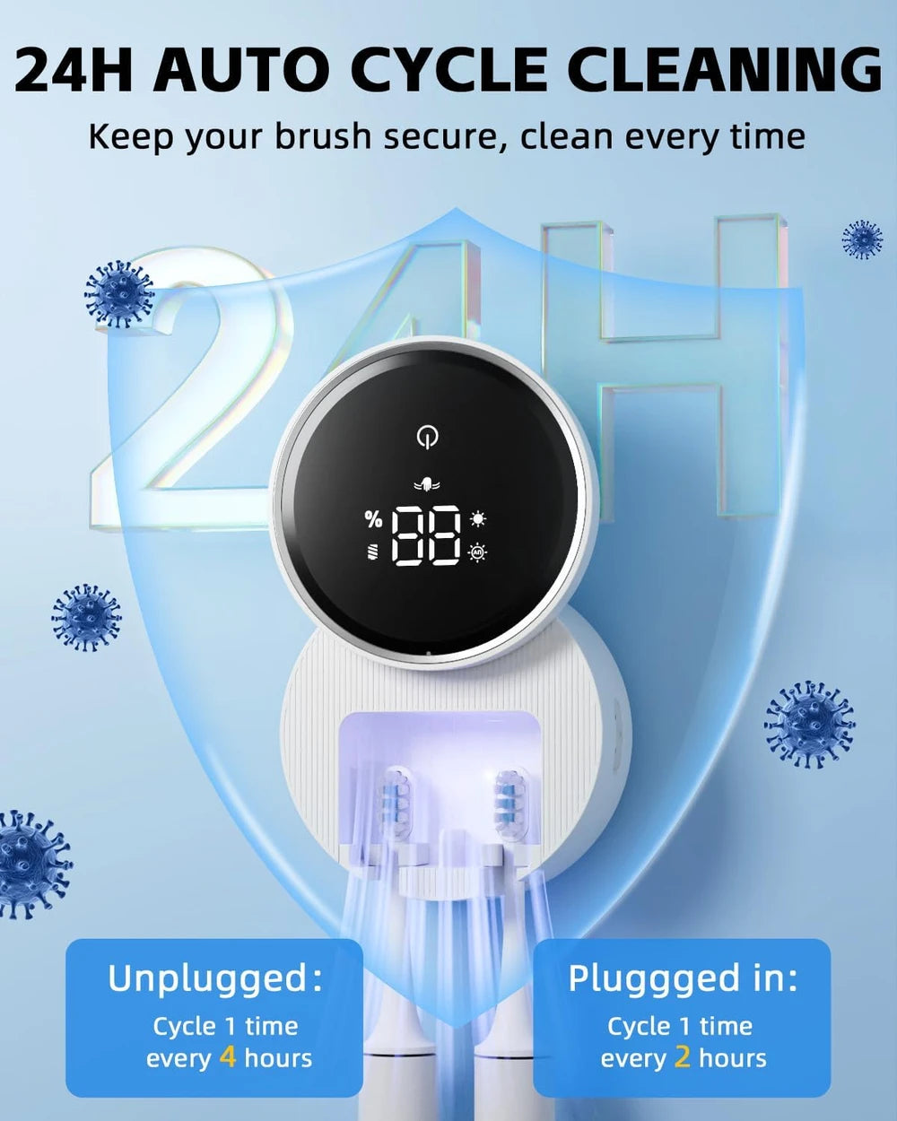 Wonico Smart Toothbrush Sanitizer